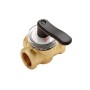 Vană Danfoss HRB 3 PN10 15/0,4 rotativă cu 3 căi  Rp1/2, cu filet 